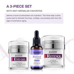 Etiqueta privada Coreano Cuidado <span class=keywords><strong>DE</strong></span> LA PIEL Facial Retinol <span class=keywords><strong>Set</strong></span> <span class=keywords><strong>De</strong></span> Creme Anti Age - Product Image 3