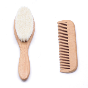 ชุดแปรงและหวีเด็ก BOOMHOME ขนแพะนุ่ม แปรงผมเด็ก รับทำโลโก้ - Product Image 2