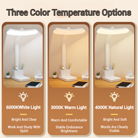 Lampe de Bureau LED Multifonction à Commande Tactile, Luminosité Réglable et Gradation Progressive pour l'Apprentissage, l'Étude et la Lecture