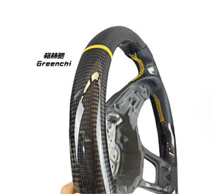 Volant en fibre de carbone amélioré pour Volkswagen <span class=keywords><strong>Golf</strong></span> 7.5 GTI MK7 Polo GTS GTD <span class=keywords><strong>GTE</strong></span> R Passat CC R-Line - Product Image 3