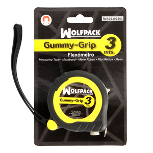 Metro a nastro Gummy Grip con doppio freno, 3 metri / 16 mm. Magnetico - Product Image 3