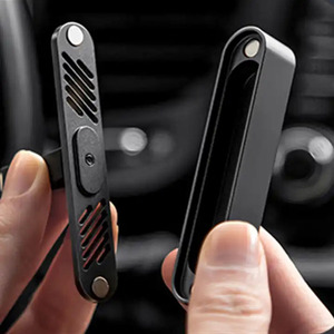 Clip <span class=keywords><strong>pour</strong></span> évent de <span class=keywords><strong>voiture</strong></span> en alliage noir classique en aluminium avec logo personnalisé Clip <span class=keywords><strong>pour</strong></span> évent de diffuseur d'huile essentielle de <span class=keywords><strong>voiture</strong></span> - Product Image 5