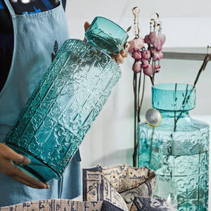 Jarrón de Cristal Soplado a Mano, Estilo Escandinavo, Moderno, Vintage, Ecológico, Diseño Creativo, para Exhibición de Joyería - Product Image 3