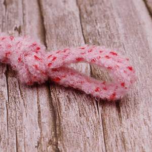 Fabricant Weiou Design de mode Longueur/couleur/largeur personnalisée Corde de tirage en daim rose Impression de logo pour chaussures Jumpmans Yeezys - Product Image 1