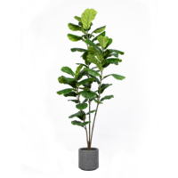 Fausse Plante Artificielle, Feuille de Fidle, Ficus, Lyrata, pour Balcon, Bureau, Salon, Décoration, 90cm, 120cm, 150cm, 180cm