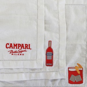 Serviettes de cocktail en lin français pur mariage rose bleu brûlé <span class=keywords><strong>orange</strong></span> vert beige blanc serviettes en lin personnalisées linge de table - Product Image 4