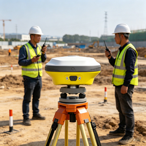 โรงงานเฉียนซุนจำหน่ายโดยตรง อุปกรณ์สำรวจ QianxunV5 GNSS RTK 1520 ช่องสัญญาณ GPS พร้อมกล้องและ IMU - Product Image 2