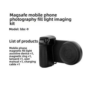 Tongsis Nirkabel TXW540, Tongkat Selfie Fleksibel, Penyangga Ponsel Magnetik untuk Meja, Lampu Selfie Ponsel, Vlogging, Live - Product Image 6