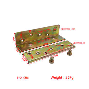 Металлический шарнир из цинкового железа, 15 см - Product Image 5