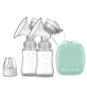 New Silent Intelligent Double Electric Medical Breast Milk Suction Feeding Pump OEM Baby Supplier For Everyone Use