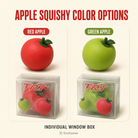 Jouet Squishy Fruit Southpeak – Jouet Anti-stress Doux au Toucher, Formes de Fruits Réalistes, Boîte Individuelle, Vente en Gros pour Présentation