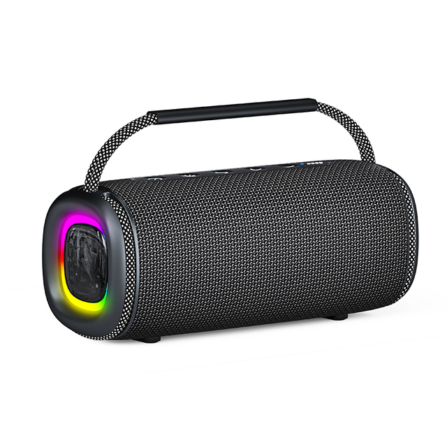 On Sale Portable Bluetooth 5.4 Speaker 24 W Sound Rechargeable Battery Wireless Range IPX5 Water-Resistant With RGB Effect
