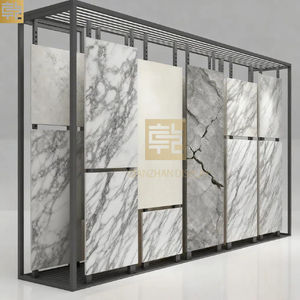 대형 포맷의 타일 및 슬래브 샘플용 중량 조절 가능한 슬라이딩 디스플레이 랙 - Product Image 1