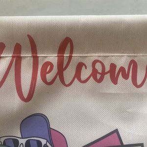 ธงสวนโพลีเอสเตอร์แบบสองด้าน ขนาด 12x18 นิ้ว ทนทาน พิมพ์ลายแบบซับลิเมชั่น ใช้กันอย่างแพร่หลาย - Product Image 3