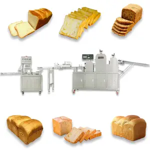 Toast bread making machine with bread baking ovens frozen bread