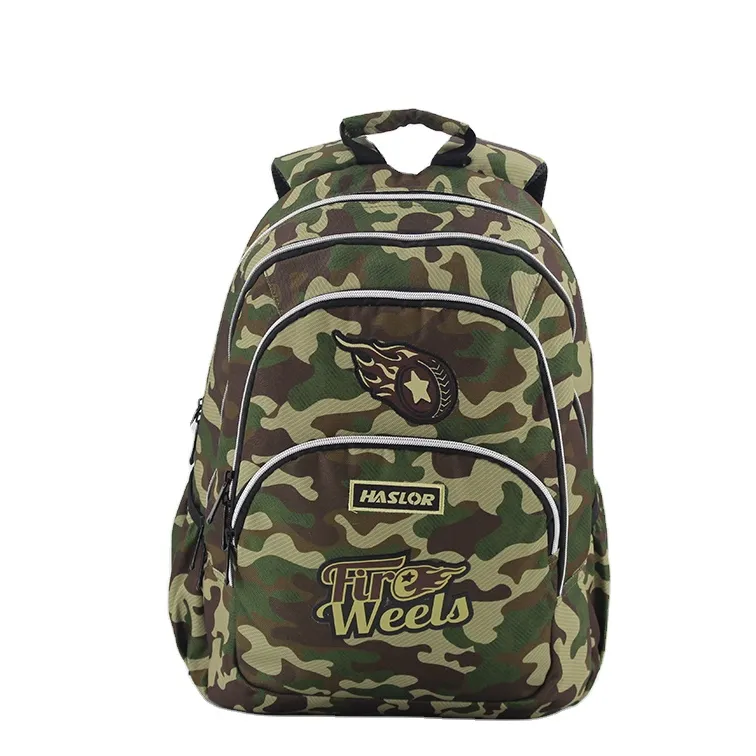 High Quality Fashion Casual Backpack Customizable Men's Camouflage Multifunctional Outdoor Backpack