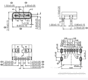 Connettore Micro <span class=keywords><strong>USB</strong></span> 6pin tipo-C femmina USB3.1 per telefono cellulare Mini connettore <span class=keywords><strong>Jack</strong></span> <span class=keywords><strong>presa</strong></span> di ricarica - Product Image 3