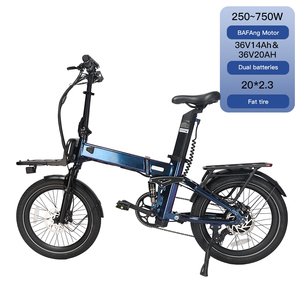 Vélo en aluminium Naicisports 20 pouces |   Vélo d'aventure 7 vitesses 36V 10.4Ah LCD Moteur 500W Amortissement hydraulique - Product Image 1