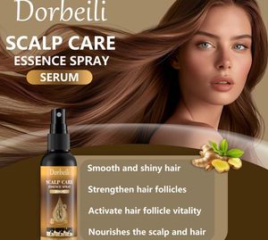 Natural turmeric scalp care <b>spray</b> plant-based <b>hair</b> growth essence suitable for sparse <b>hair</b> and scalp care strengthens <b>hair</b> <b>roots</b> - Product Image 4
