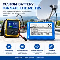 Batterie personnalisée pour compteur satellite, batterie rechargeable Ni-MH pour localisateur satellite et équipement de test de signal, OEM ODM