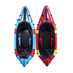 2023 Compact and Versatile cheap Packraft for River Trips and Adventure Travel with Spraydeck