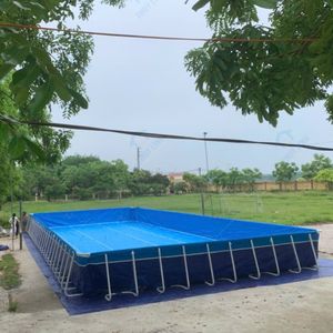 Inflatable Water Park <b>Slide</b> Pool Combo <b>Large</b> Air Mattress Water <b>Slide</b> Castle Style for Outdoor Events - Product Image 5