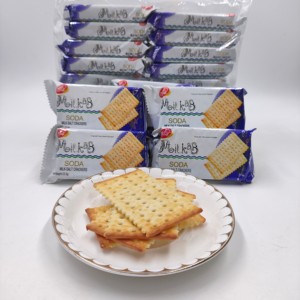 Biscuits au sel de mer/cracker au fromage, fins et croustillants, à base de blé fermenté, en carton en vrac - Product Image 4