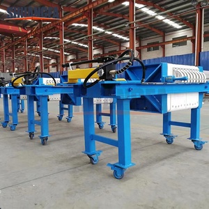 Lage Prijs Beweegbare Handmatige Hydraulische Kamerfilterpersmachine Voor Slurry Ontwatering - Product Image 5