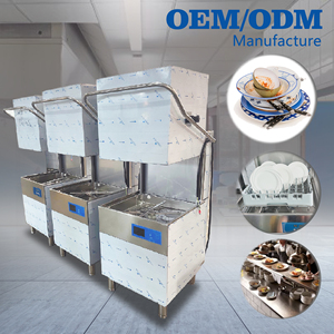 เครื่องล้างจานแบบฝาครอบสแตนเลสเชิงพาณิชย์สำหรับครัวและฆ่าเชื้อ - Product Image 4