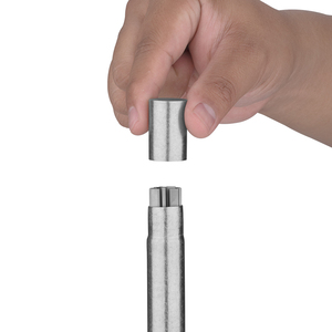 10 pièces titane Barbecue <span class=keywords><strong>brochette</strong></span> réutilisable BBQ brochettes Kebab <span class=keywords><strong>fer</strong></span> bâton pour Camping <span class=keywords><strong>en</strong></span> plein air <span class=keywords><strong>pique</strong></span>-nique outils outils de cuisine - Product Image 6