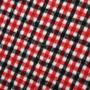 <span class=keywords><strong>Sherpa</strong></span> Living Home <span class=keywords><strong>mini</strong></span> kẻ sọc chăn đen trắng và đỏ kiểm tra 100% polyester ném phong cách đơn giản - Product Image 4