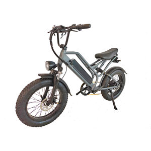 Bicicleta Eléctrica con Cuadro de Aleación de Aluminio, Neumáticos Anchos para Nieve de 20x4 y Batería de 48V 10Ah - Product Image 2