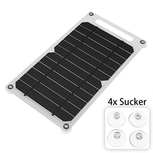 Panneau solaire mono semi-flexible ALECTER 20W-100W, certifié CE TUV, efficacité 21,5%, chargeur solaire étanche pour camping-car - Product Image 1