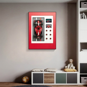 3D khối xây dựng xe trang trí sơn mới hợp thời trang hiện đại nghệ thuật treo bức tranh - Product Image 4