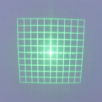 Module laser semi-conducteur vert personnalisable CE RoHS New ZhongHe, motif de grille, 50-80 mA, faible consommation d'énergie, 40-50 mW, indication