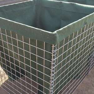 Barriera ad alta resistenza saldata del gabbione di inondazione barriera difensiva barriera di emergenza Bunker sabbia recuperare le barriere del bastione del geotessile - Product Image 4