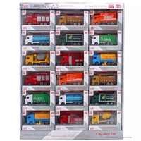 Modèle de véhicule coulissant en plastique ABS moulé sous pression à l'échelle 1:87, série de véhicules d'ingénierie, camion de pompiers JIAYE JY-8713