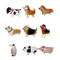 NOUVEAU Ballons en aluminium pour animaux de compagnie, motif dessin animé, avec hélium, pour jouet d'enfant, fête en plein air pour enfants, certifié FSC