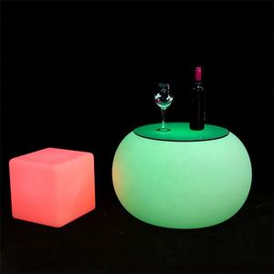 Meubles de bar à vendre/changement de couleur éclairage led table de bar cocktail vin baril hôtel bar meubles pour fête événement - Product Image 6