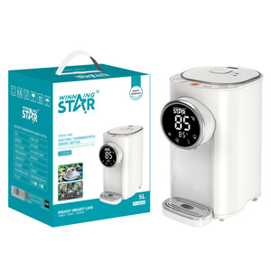 Winning Star Electric <b>Kettle</b> 5L With Lcd Display <b>Temperature</b> <b>Control</b> Boil Dry Protection Auto Shut Off - Product Image 1