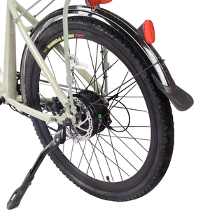 Vélo hybride urbain pour femme, modèle Step-Through, avec batterie au lithium, cadre en aluminium, moteur brushless 36V250W - Product Image 4