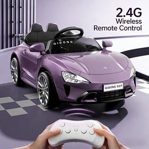Mobil Mainan Listrik Unisex GF untuk Anak-Anak dengan Remote Control, 4 Roda, Usia <span class=keywords><strong>2</strong></span>-4 Tahun, Bertenaga Baterai 12V, Plastik PP yang Tahan Lama - Product Image 1