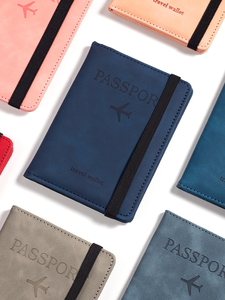 กระเป๋าสตางค์หนัง PU สำหรับผู้หญิงผู้ชายสไตล์วินเทจ  ใส่บัตรประชาชน บัตรธนาคาร  อเนกประสงค์  สำหรับธุรกิจ  พร้อมช่องใส่ของ  อุปกรณ์เสริมสำหรับการเดินทาง ขายส่ง - Product Image 6