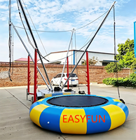 EASYFUN Trampoline gonflable 4 en 1 personnalisé en usine pour la vente et la location