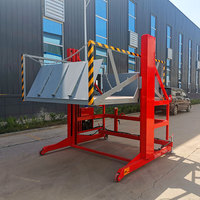 Plate-forme mobile de chargement de camions conteneurs de 2 tonnes, rampe de déchargement hydraulique pour le chargement et le déchargement de chariots élévateurs