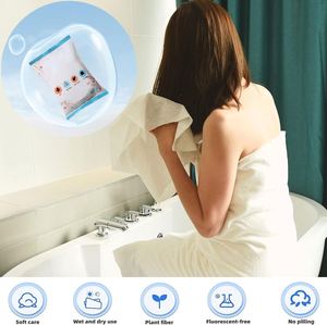 Toalla Facial Mágica Comprimida para Viaje, Desechable, de Tela No Tejida, de Secado Rápido, Tamaño Grande, con Diseño de Perlas, en Forma de Caramelo, Personalizable - Product Image 2