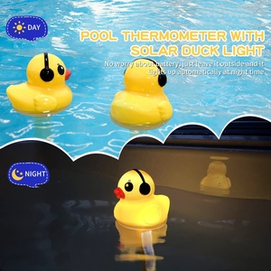 Thermomètre de bain pour bébé Cootway et jouet de bain flottant thermomètre de <span class=keywords><strong>canard</strong></span> pour baignoire et <span class=keywords><strong>piscine</strong></span> - Product Image 2