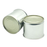 Boîtes métalliques rondes en étain, de qualité alimentaire, faciles à ouverture, pour emballage de la pâte de tomate, vente en gros, unités