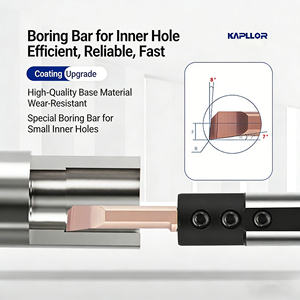 KAPLLOR MTR Barra de Mandrinado Interno de Alta Precisión de 0.4mm para Orificios Pequeños, de 3/4in, de Aleación de Acero de Tungsteno con Recubrimiento Nano TiSiN, Herramienta de 2 Flautas, 3 Años de Garantía - Product Image 4