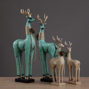 Figura Decorativa de Ciervo Nórdico JINS para Vinoteca y Estante de Exhibición, Regalo de Boda, Artesaní<span class=keywords><strong>a</strong></span> para Mejores Amigos - Product Image 3